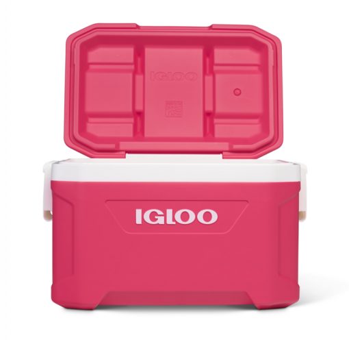 Nevera rígida de Igloo Latitude 52 Pinkishred con capacidad de 49L Color Rosa - Imagen 4