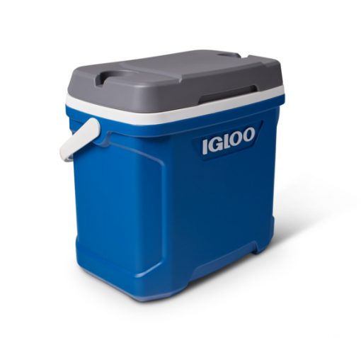 Nevera rígida de Igloo Latitude 30 con capacidad de 28L color Azul - Imagen 2