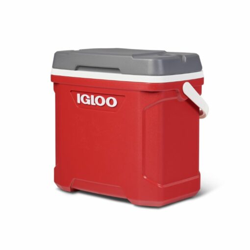 Nevera rígida de Igloo Latitude 30 con capacidad de 28L color Roja - Imagen 4