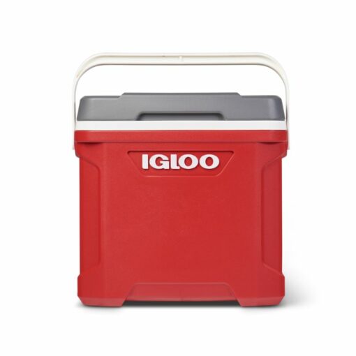 Nevera rígida de Igloo Latitude 30 con capacidad de 28L color Roja